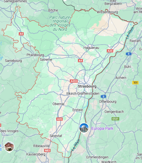 Zones d'interventions serrurerie à Erstein